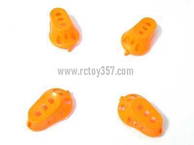 RCToy357.com - SYMA X8G Quadcopter toy Parts motor cover(yellow)