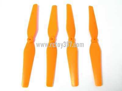RCToy357.com - SYMA X8HG Quadcopter toy Parts Blades set(Orange)