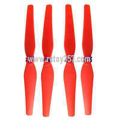 RCToy357.com - SYMA X8HW Quadcopter toy Parts Blades set(Red) - Click Image to Close