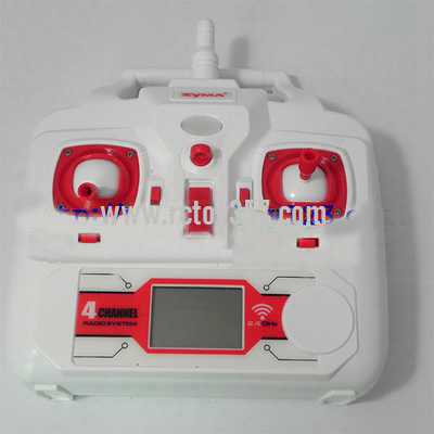 RCToy357.com - SYMA X8C Quadcopter toy Parts Remote Control/Transmitter（red）