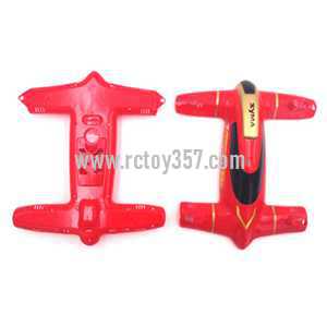 RCToy357.com - Syma X9 RC Quadcopter toy Parts Upper Head + Lower board [Red]
