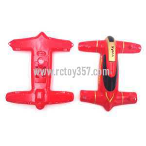 (image for) Syma X9 RC Quadcopter toy Parts Upper Head + Lower board [Red]