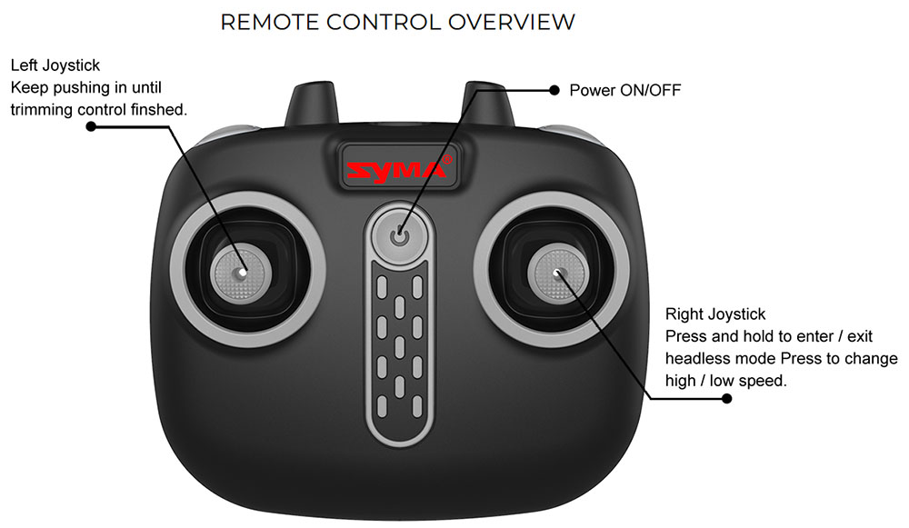 SYMA Z4 Storm Quadcopter 360° degree flip remote controller Toys Gifts