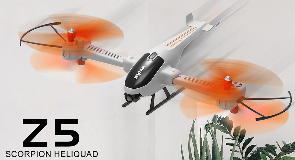 Syma Z5 Scorpion Heliquad Foldable Flying rc drone toy helicopter quadcopter Toys Gifts
