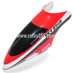 RCToy357.com - SKY STAR MODEL Tian Xiang RC Helicopter TX 9009 toy Parts Head cover/Canopy