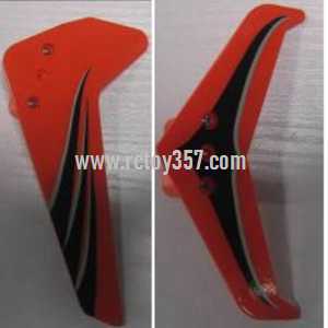 RCToy357.com - UDI U12 U12A toy Parts Tail decorative set(red) 