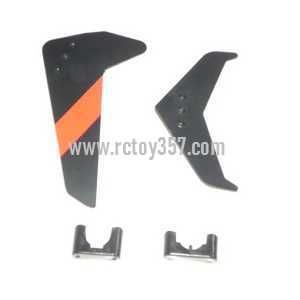 RCToy357.com - UDI U12 U12A toy Parts Tail decorative set(black) 