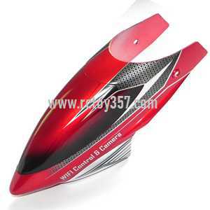(image for) UDI RC Helicopter U16 toy Parts Head cover\Canopy(Red)