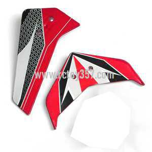 (image for) UDI RC Helicopter U16W toy Parts Tail decorative set(red) 