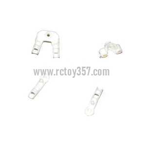(image for) UDI RC U802 toy Parts Fixed set of the tail decorative set and support bar (White)