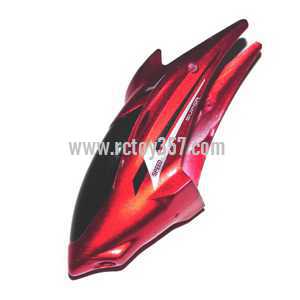 RCToy357.com - UDI RC U807 U807A toy Parts Head cover\Canopy(Red)