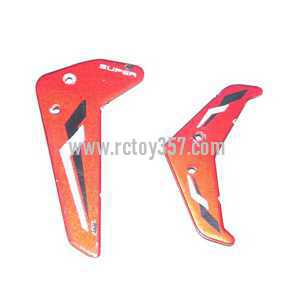 RCToy357.com - UDI RC U807 U807A toy Parts Tail decorative set (Red)