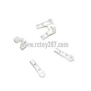 (image for) UDI RC U807 U807A toy Parts Fixed set of the tail decorative set and support bar (White)