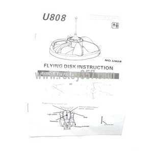 RCToy357.com - UDI RC U808 toy Parts English manual book - Click Image to Close