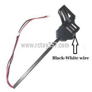 RCToy357.com - UDI RC U817A U818A toy Parts Side set(Black/White wire) short shaft