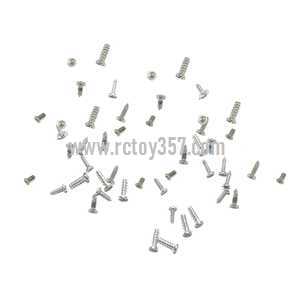 (image for) UDI RC U829 U829A U829X Quadcopter UFO 2.4Ghz 4 channels Built in Video Camera Six axis Gyro toy Parts screws pack set 