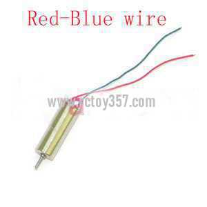 RCToy357.com - UDI RC QuadCopter Helicopter U830 toy Parts Main motor(Red/Blue wire)