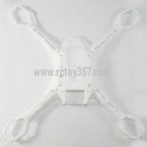 RCToy357.com - UDI U818S RC Quadcopter toy Parts lower cover[White]