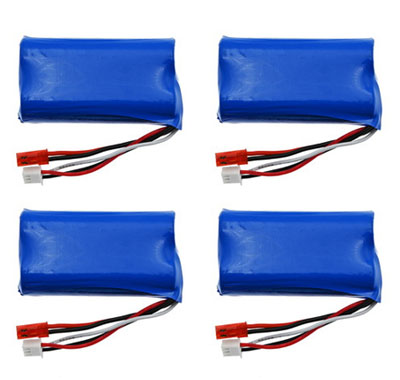 (image for) 18650 7.4V 1200mAh Battery 4pcs UDIRC UD1603 RC Car spare parts