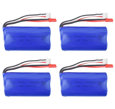 (image for) 18650 7.4V 1500mAh Battery 4pcs UDIRC UD1603 RC Car spare parts