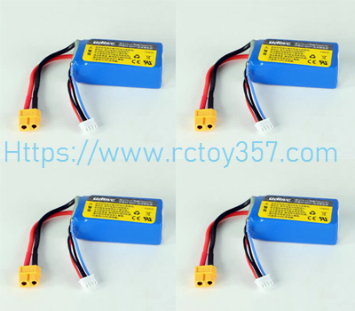 (image for) 11.1V 1500mAh battery 4pcs UDIRC UDI908 RC Boat spare parts