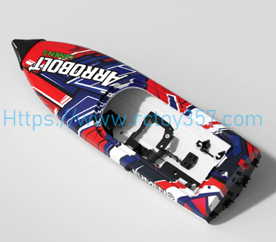 (image for) P7970601 Hull + LED VolantexRC 797-6 Arrobolt Lumen S RC Boat Spare Parts
