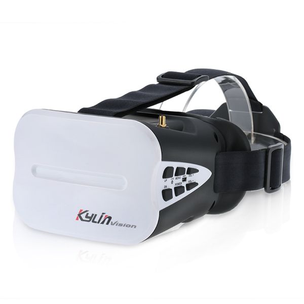 RCToy357.com - KDS Kylin Vision 64CH 5.8G Full Band FPV Goggles 5 Inch VR Headset with Battery