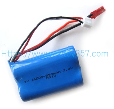 RCToy357.com - 16500 7.4V 850mAh Battery WLtoys WL911-A RC Boat Spare Parts