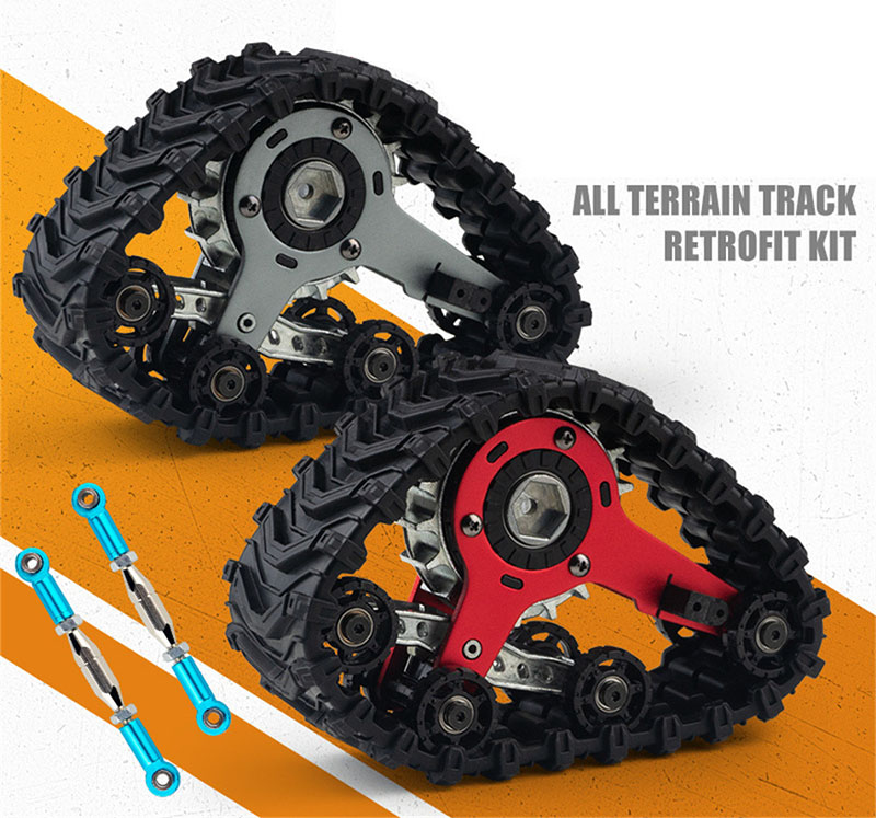 RCToy357.com - SG W001 Upgraded Track Wheels Tires 12mm Hex All Terrain