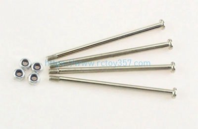 RCToy357.com - Suspension Arm Hinge Pin 104001-1905 Wltoys WL 104072 RC Car Spare Parts