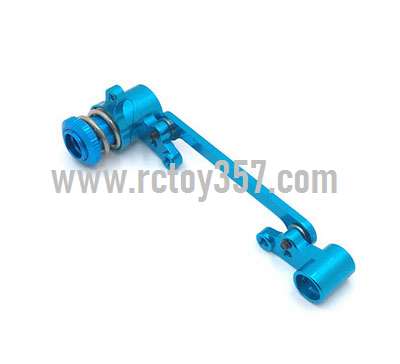 RCToy357.com - Metal upgrade steering group Blue WLtoys 124019 RC Car spare parts