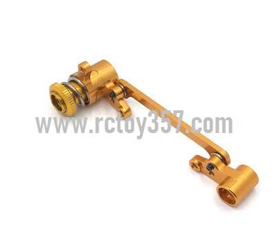 RCToy357.com - Metal upgrade steering group Golden WLtoys 124019 RC Car spare parts