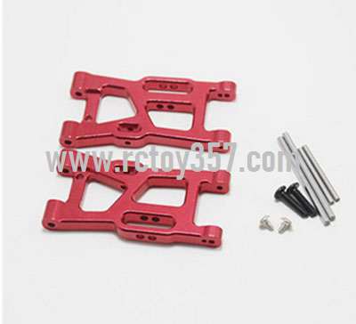 RCToy357.com - Upgrade metal Swing arm group[wltoys-124019-1250]Red WLtoys 124019 RC Car spare parts
