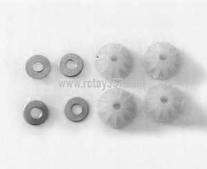 RCToy357.com - Wltoys 12428 B RC Car toy Parts 12T differential asteroid tooth set 12428 B-1156