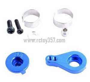 RCToy357.com - Wltoys 12428 B RC Car toy Parts Upgrade metal Servo buffer A+Servo buffer B + Servo swing arm