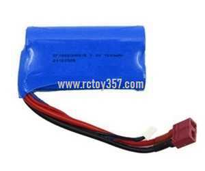RCToy357.com - Wltoys 12429 RC Car toy Parts Battery 7.4V 1500MAH-18650 12429-0123 - Click Image to Close