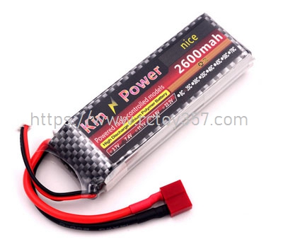 RCToy357.com - Battery 7.4V 2600mAh WLtoys WL 184016 RC Car spare parts