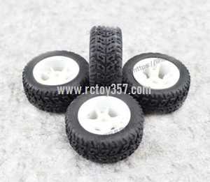RCToy357.com - Wltoys A222 RC Car toy Parts A222 tires + wheel