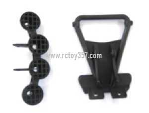 RCToy357.com - Wltoys A929 RC Car toy Parts Front bumper + lamp holder + lamp cover A929-15