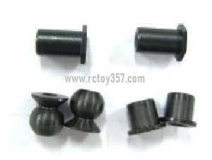 RCToy357.com - Wltoys A929 RC Car toy Parts Steering rod ball head seat 2pcs + C-shaped seat limit seat 2pcs + steering seat screw positioning column 2pcs A929-38