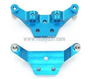 RCToy357.com - Wltoys K989 RC Car toy Parts Upgrade metal Shock absorber [Blue]