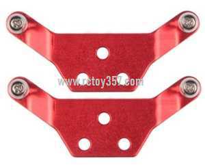 RCToy357.com - Wltoys K989 RC Car toy Parts Upgrade metal Shock absorber [Red]