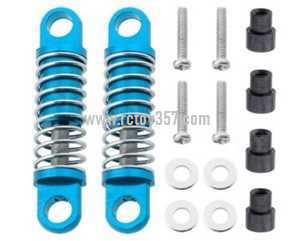 RCToy357.com - Wltoys K989 RC Car toy Parts Upgrade metal Shock Absorbers [Blue]