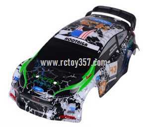 RCToy357.com - Wltoys K989 RC Car toy Parts Rally car shell K989-55