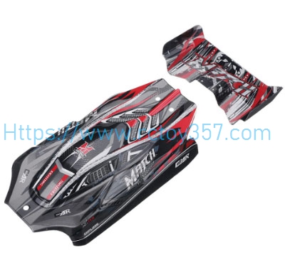 Body Shell Tail Wing Black WLtoys 144002 RC Car Spare Parts (image for) Body Shell Tail Wing Black WLtoys 144002 RC Car Spare Parts