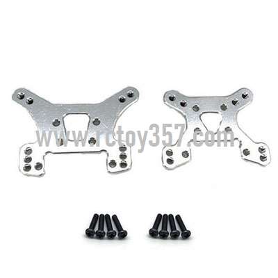 RCToy357.com - Metal upgrade Front shock absorber + rear shock absorber[144001-1302]Silver WLtoys 144001 RC Car spare parts - Click Image to Close