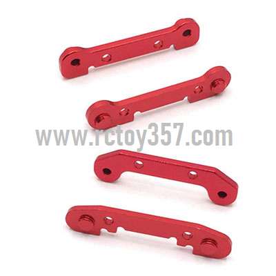 (image for) Front swing arm reinforcement sheet assembly + Back swing arm reinforcement[144001-1305+1306]Red WLtoys 144001 RC Car spare parts