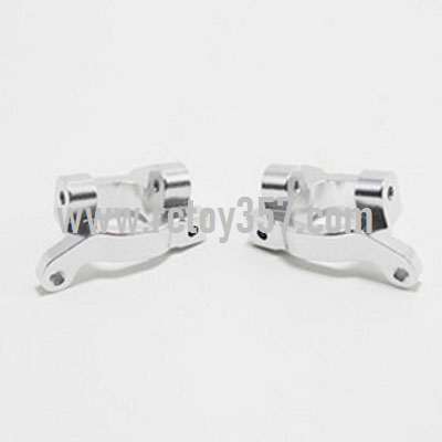 RCToy357.com - Metal upgrade C-shaped seat left + C-shaped seat right[144001-1253]Silver WLtoys 144001 RC Car spare parts - Click Image to Close