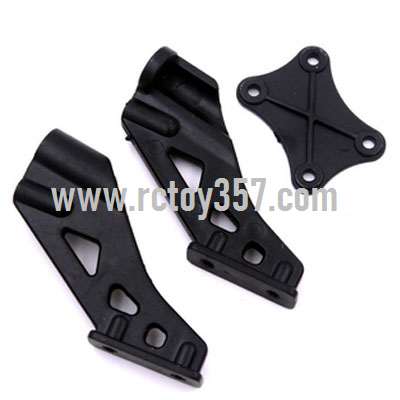 RCToy357.com - Rear wing fixing part right + tail fixing part left + tail pressing part[144001-1258] WLtoys 144001 RC Car spare parts