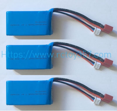 7.4V 1500mAh Battery 3pcs WLtoys 144002 RC Car Spare Parts (image for) 7.4V 1500mAh Battery 3pcs WLtoys 144002 RC Car Spare Parts